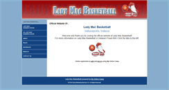 Desktop Screenshot of ladymacbasketball.com